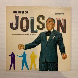 Al Jolson – The Best Of – 2x Vinyl LP Record